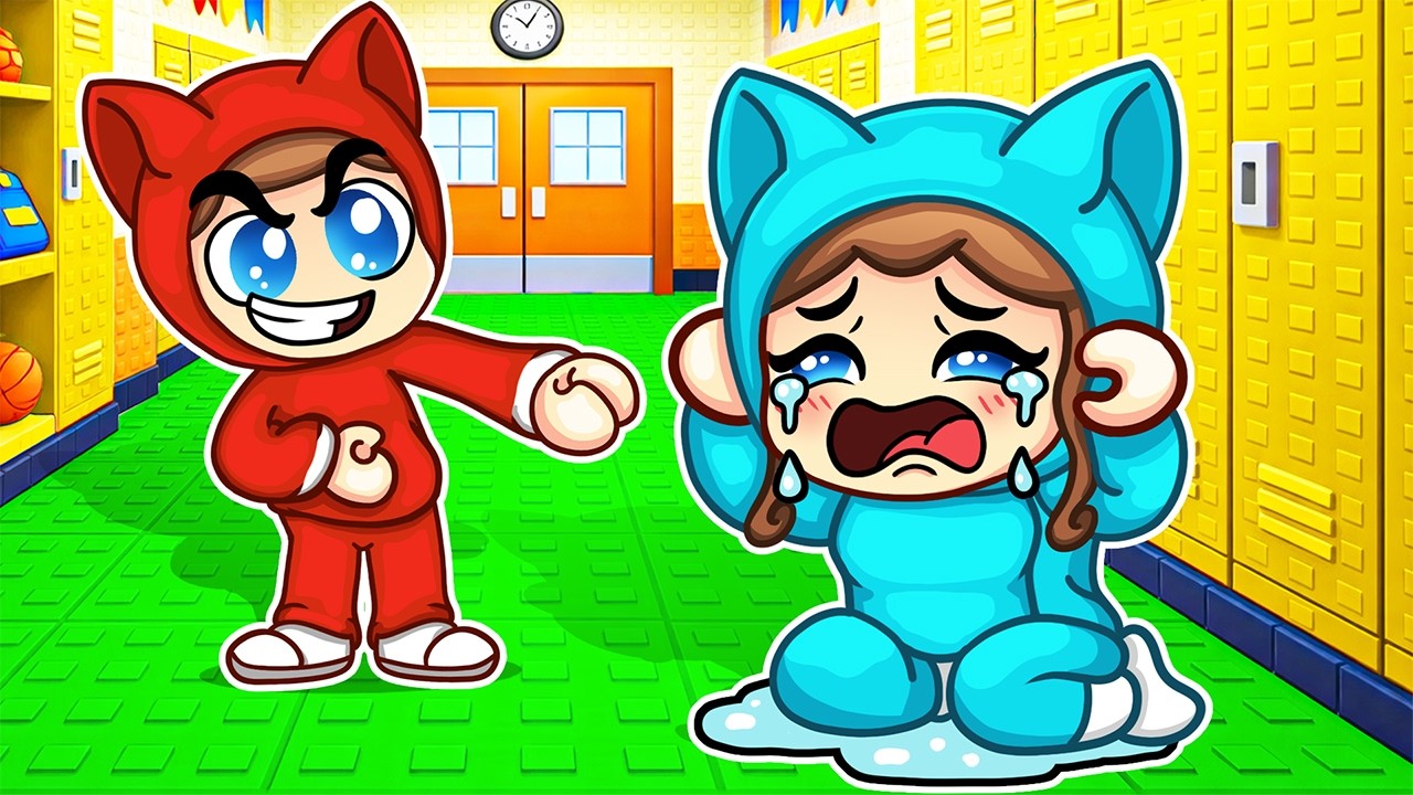 LUFEREK OBRAŻA MNIE W SZKOLE w BROOKHAVEN 🏡 RP! 😭 (Historyjka Roblox)