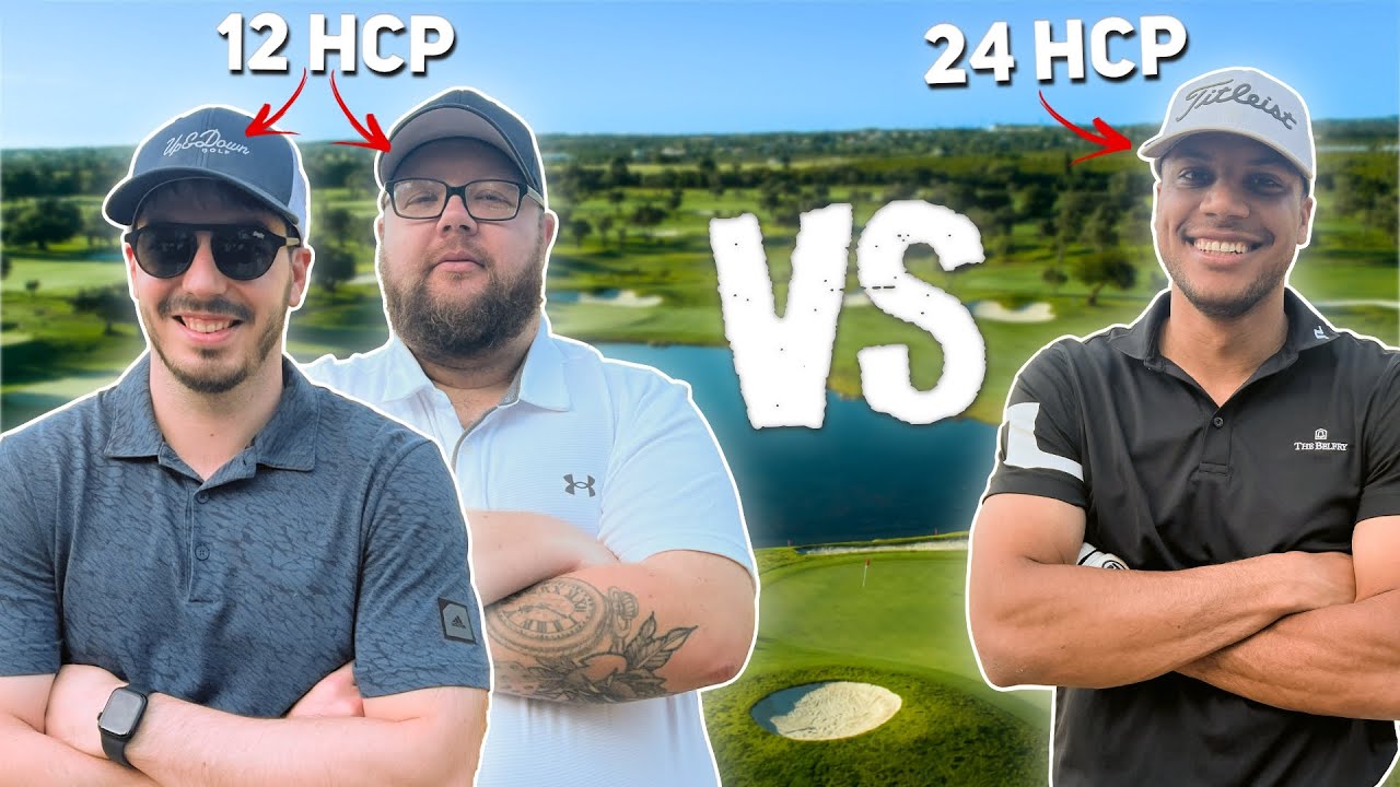Can two 12 Handicaps catch a 24 Handicap if he starts 6 under?