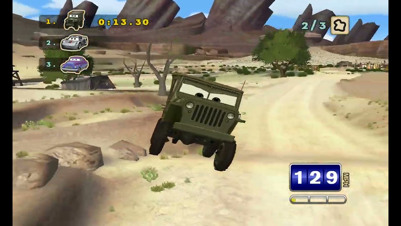 Cars: Hi-Octane DX - Sarge in Doc's Check-up (Requested video)