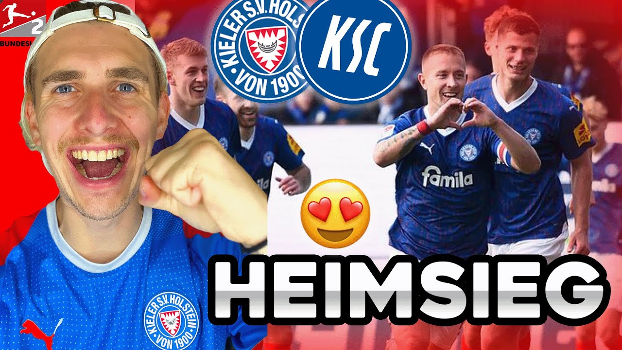 Holstein Kiel - KSC STADIONVLOG 🚀 Der TRAUM LEBT WEITER 💙🤍❤️ Weiner WELTKLASSE 🥶