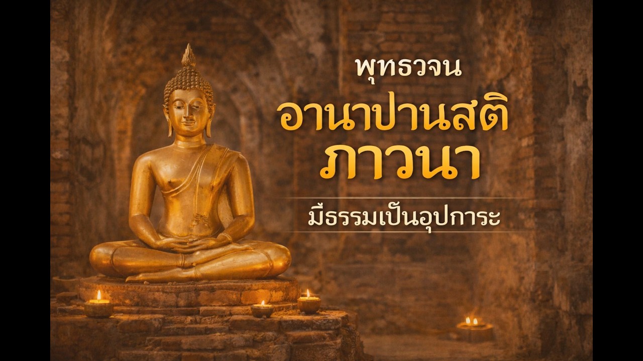 พุทธวจน ธรรมเป็นอุปการะเฉพาะแก่ อานาปานสติภาวนา