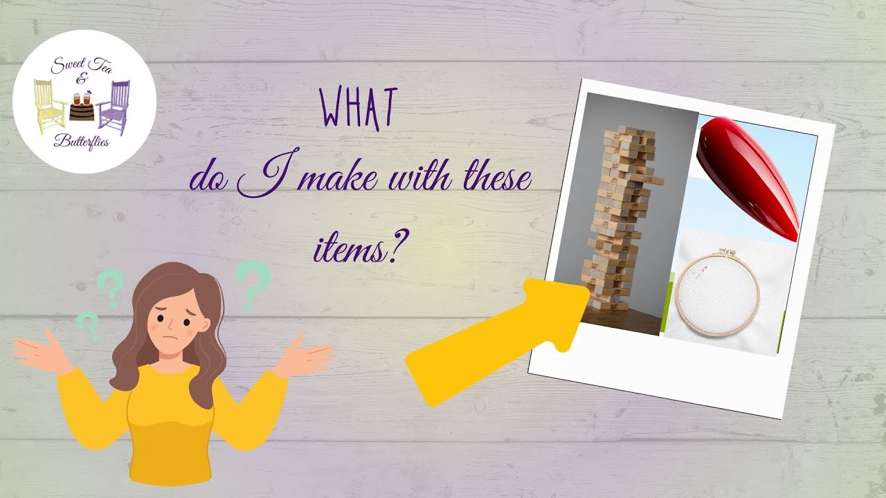 Just Our Imagination Challenge: Tumbling Blocks, Acrylic Nails & One Wild Embroidery Hoop!