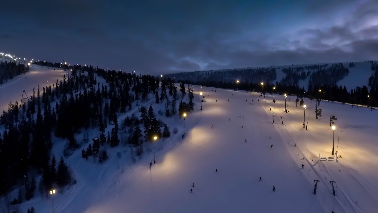 Flygning över Sälen - Hundfjället 2018