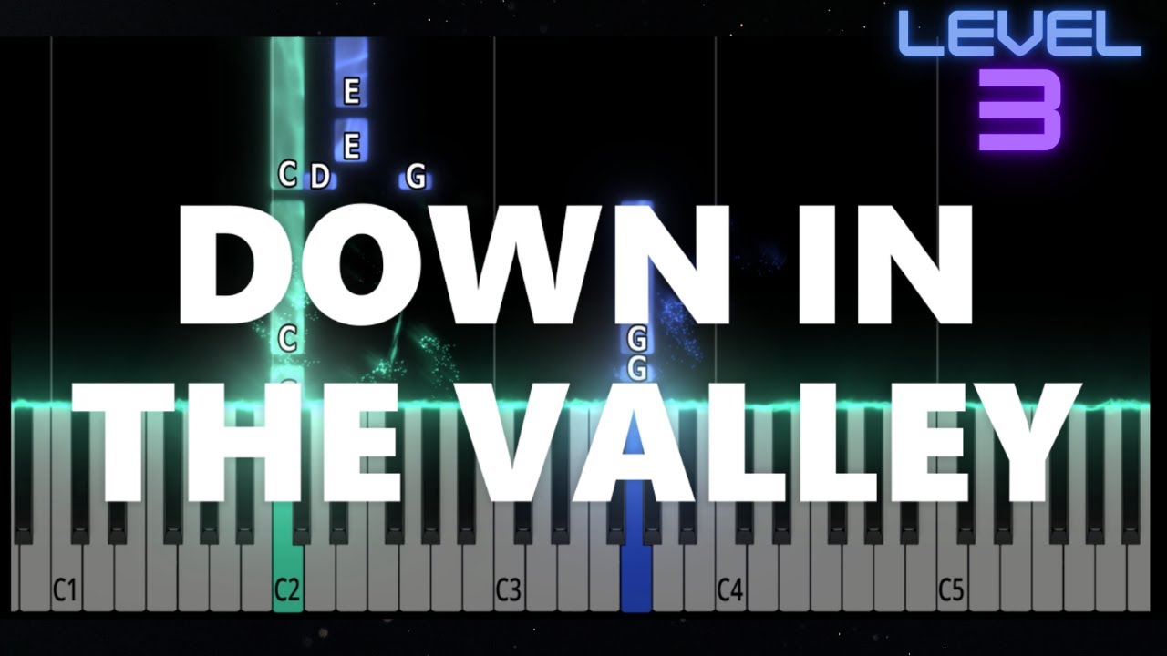 Down In The Valley - The Head And The Heart - INTERMEDIATE Piano Tutorial