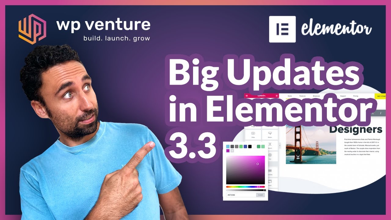 Big Elementor 3.3 Updates | How To Use Elementor Template Kits