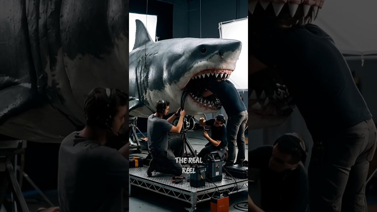 Deep Blue Sea (1999) Behind the Scenes 🦈 | Real Shark Effects & AI Music 