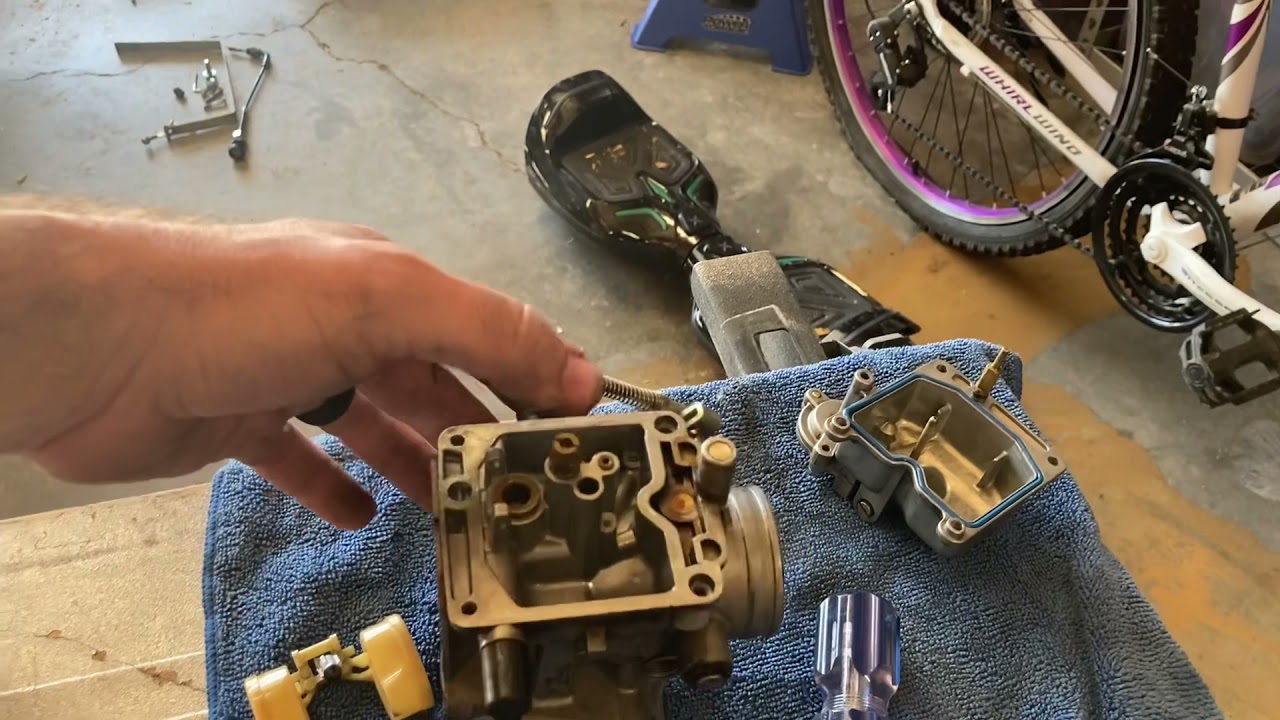 1989 Sportster 883 Carb Cleaning