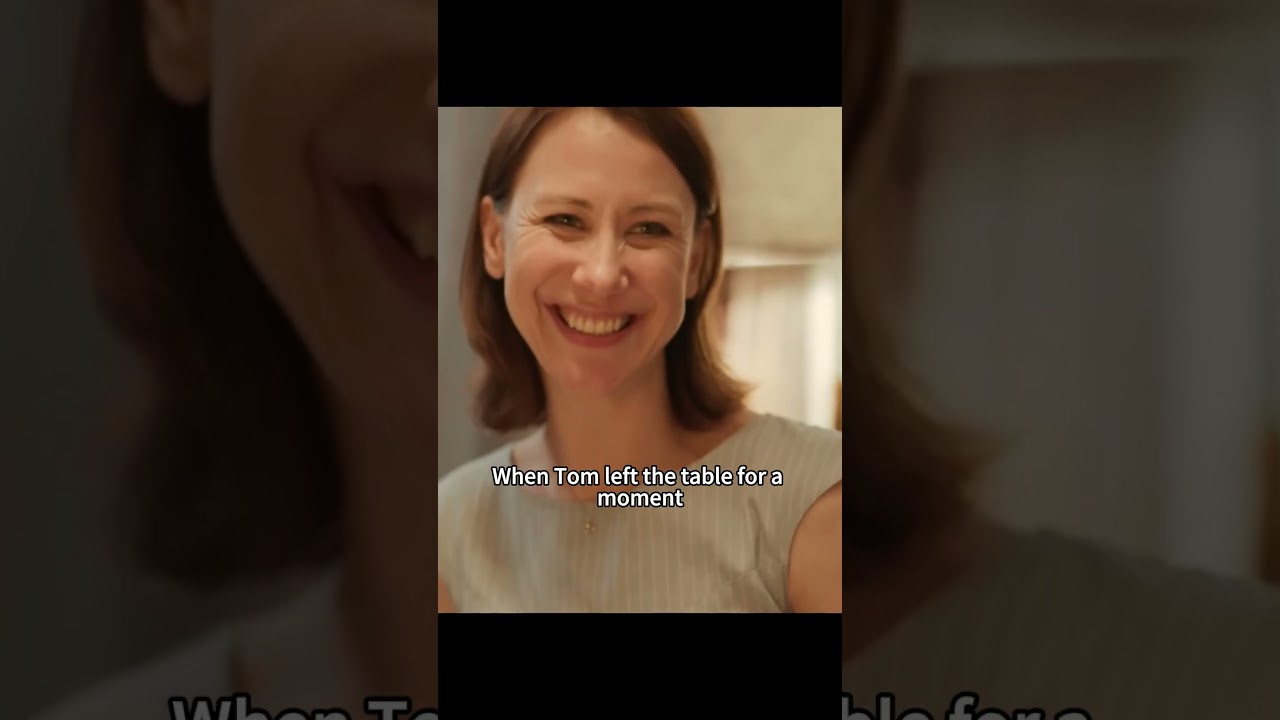 A woman uses a distress signal to ask her husband's boss for help.