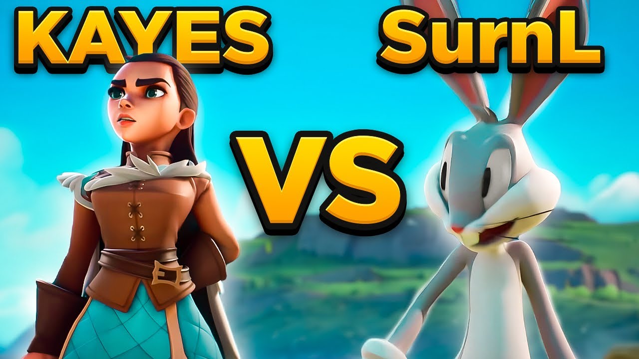 #1 Arya Vs #1 Bugs Bunny (THE MOST COMPETITIVE MULTIVERSUS TOURNEY GAME!!)