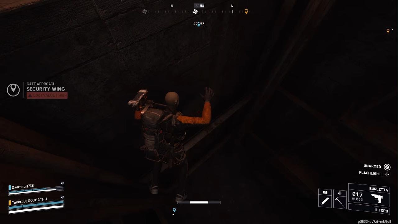 ARC Raiders Raw Footage of hatch key lagg