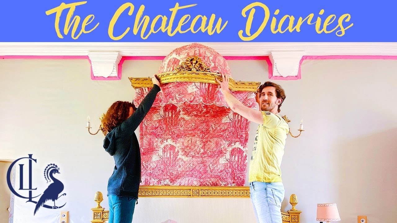 ANTIQUE TOILE DE JOUY FOR THE CHATEAU!