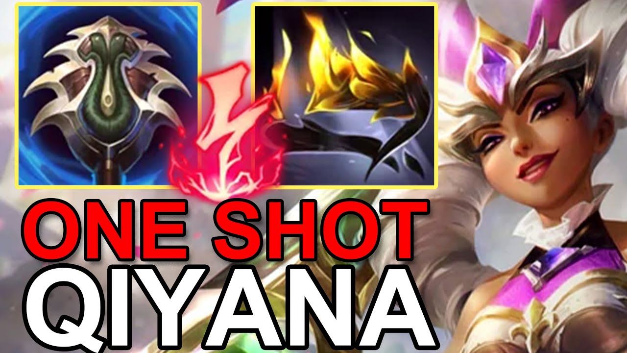 LoL Challenger CN BEST QIYANA - ONE SHOT Qiyana vs Anivia D1 - Beifeng Rank1 Qiyana Gameplay S14.20