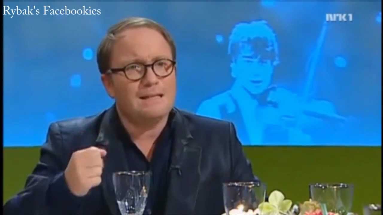 Per Sundnes talks about Alexander Rybak on F&oslash;rkveld NRK 7.1.2011