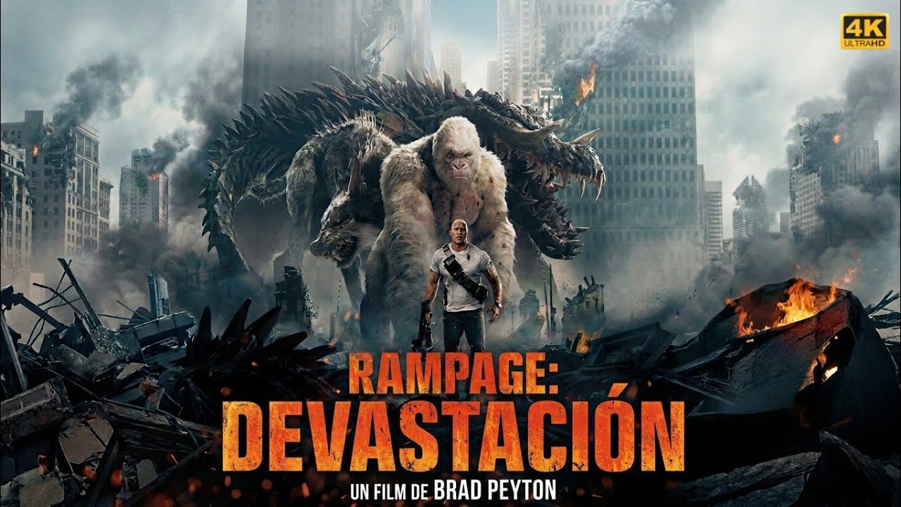Rampage: Devastaci&oacute;n (2018) Pel&iacute;cula Completa en Espa&ntilde;ol | Acci&oacute;n y Monstruos | Explicaci&oacute;n y Datos