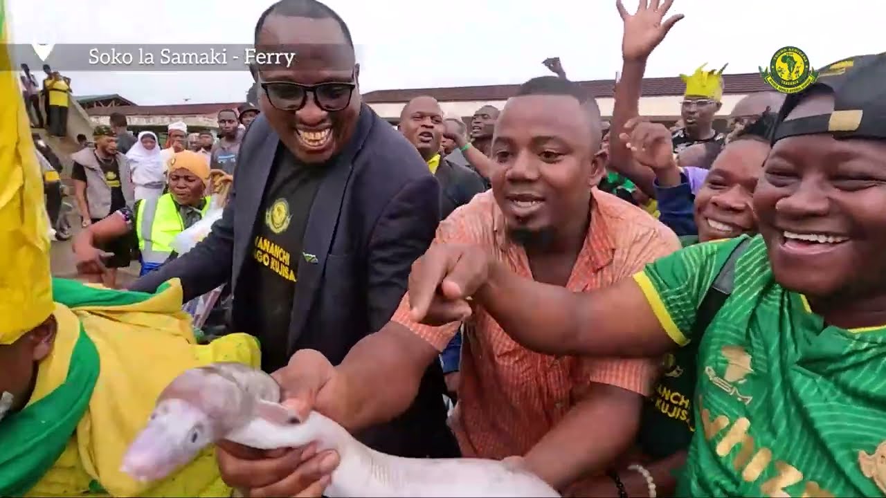 VIBE LA WANANCHI KWENYE SOKO LA SAMAKI (FERRY) KUELEKEA KARIAKOO DERBY