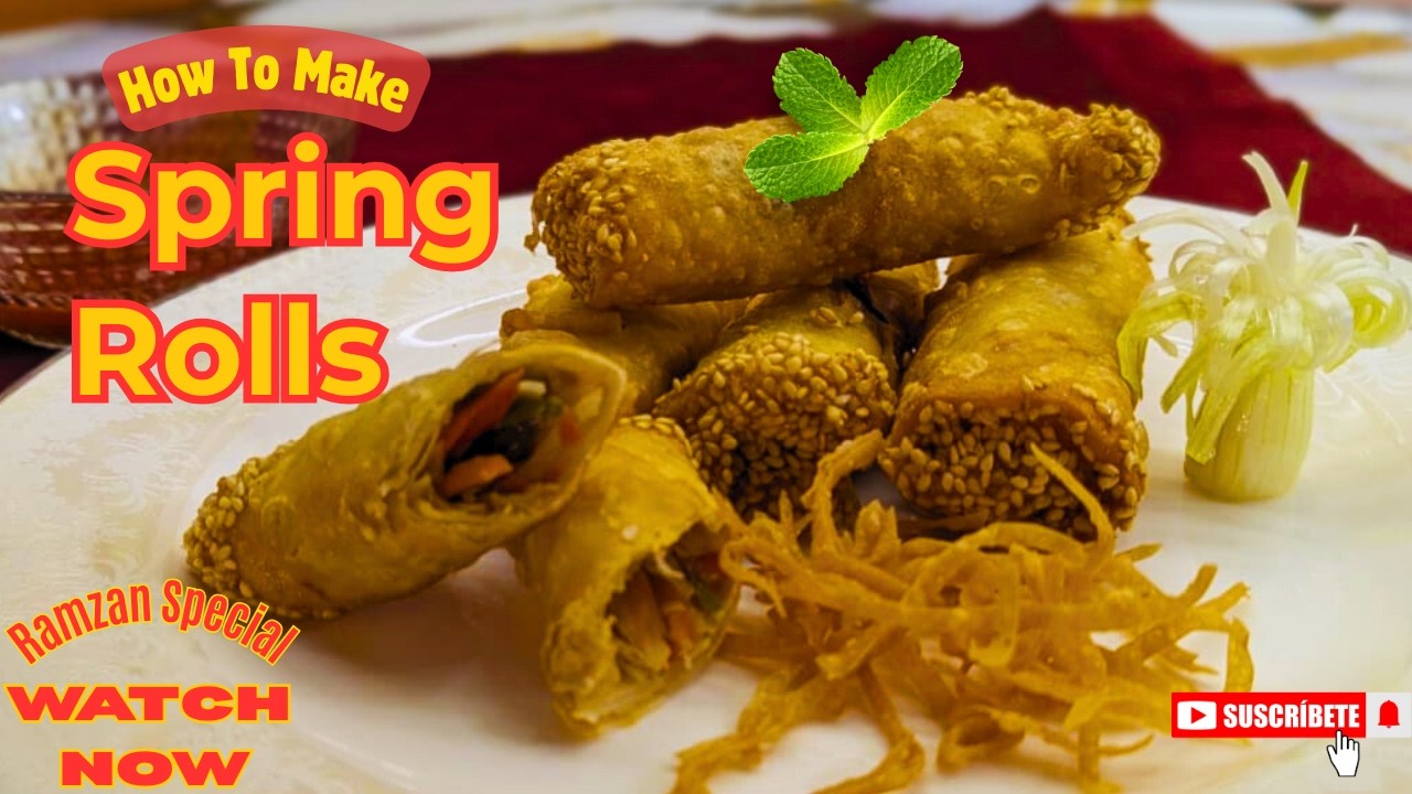 Chicken Spring Rolls | Make , Freeze , Fry | Soo Crispy