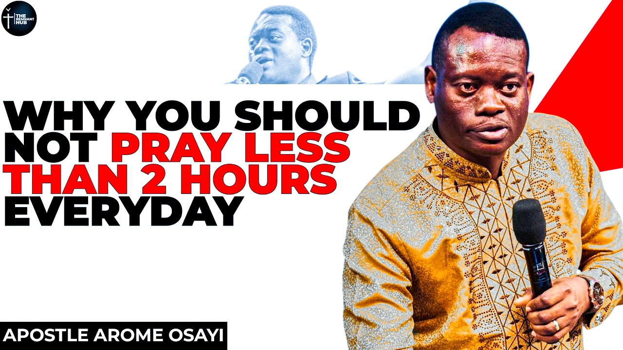 HOW TO RECOGNISE THE MOVES OF THE HOLY SPIRIT WORKING INSIDE YOU WHEN YOU PRAY||APOSTLE AROME OSAYI