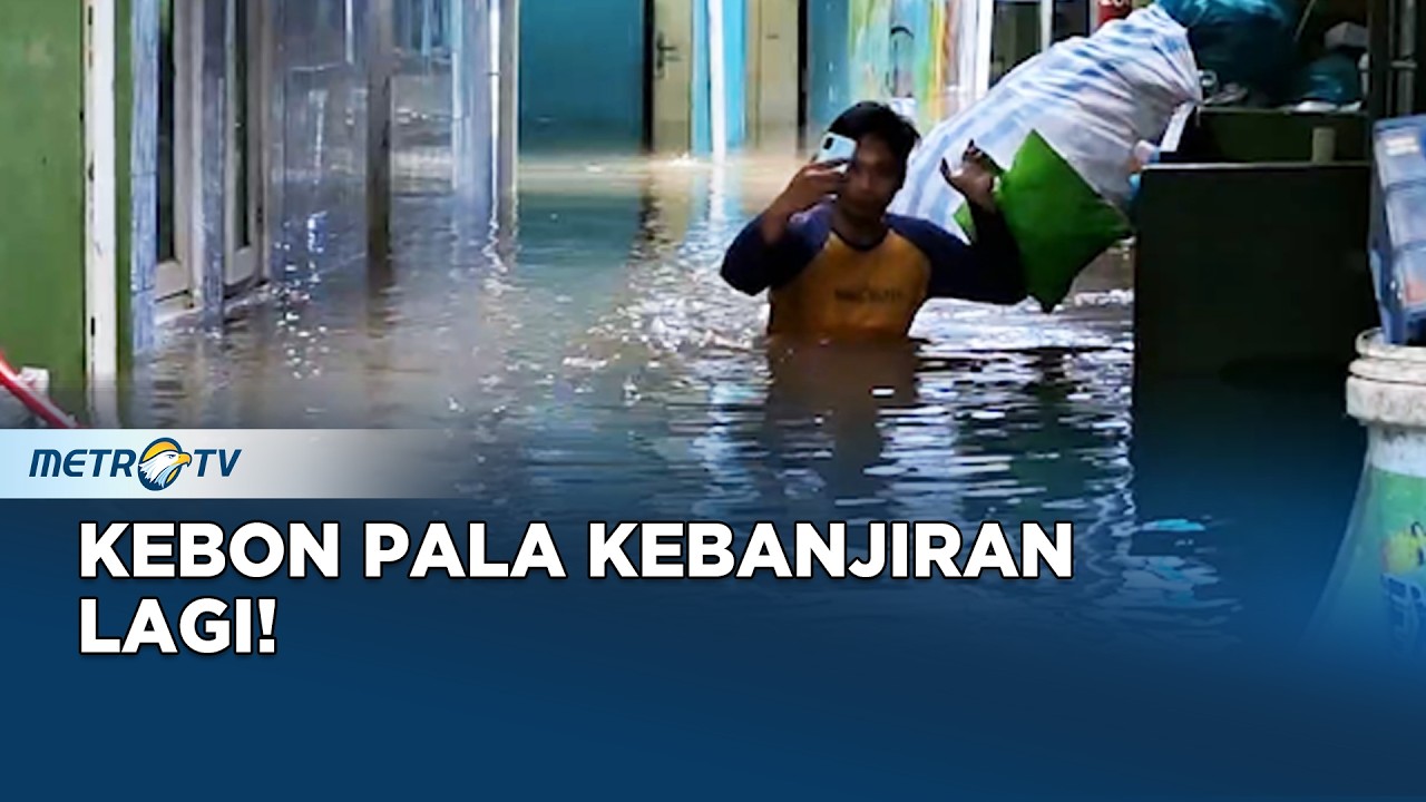 Banjir Satu Meter Rendam Kebon Pala, Warga Belum Mau Ngungsi
