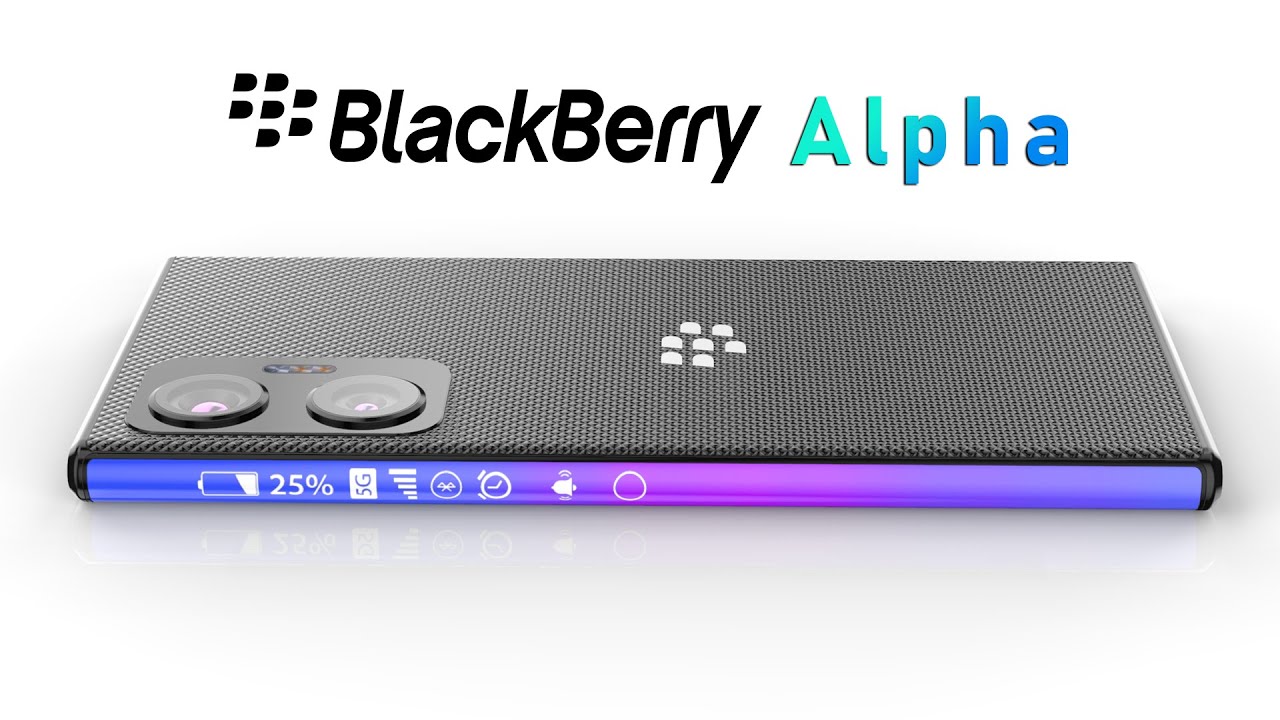 BlackBerry Alpha 5G Trailer Concept