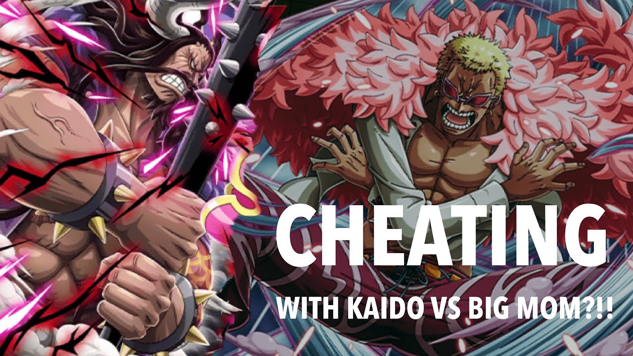 Cheating with Kaido vs Big Mom? ★13 Doflamingo Garp Challenge OPTC カイドウ VS ビッグマム ガープからの挑戦! 天夜叉2 トレクル