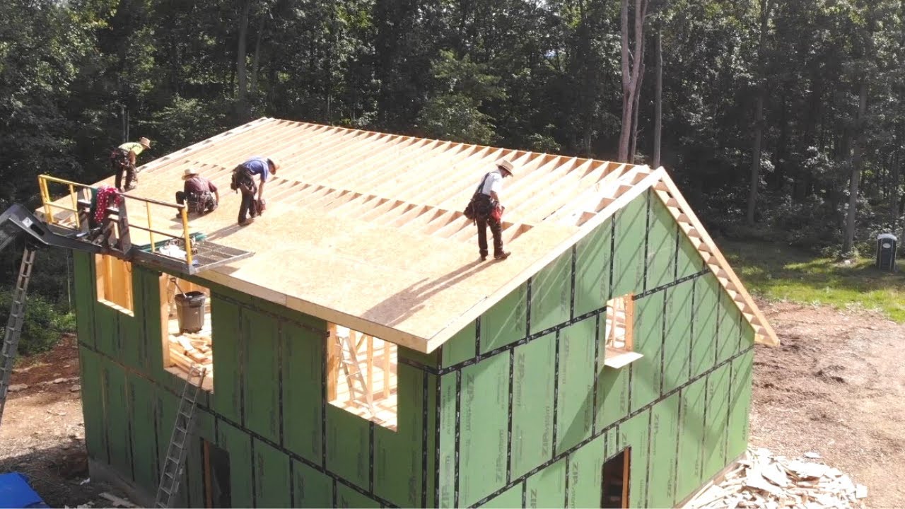 FINISHING Framing! Getting Under Cover!