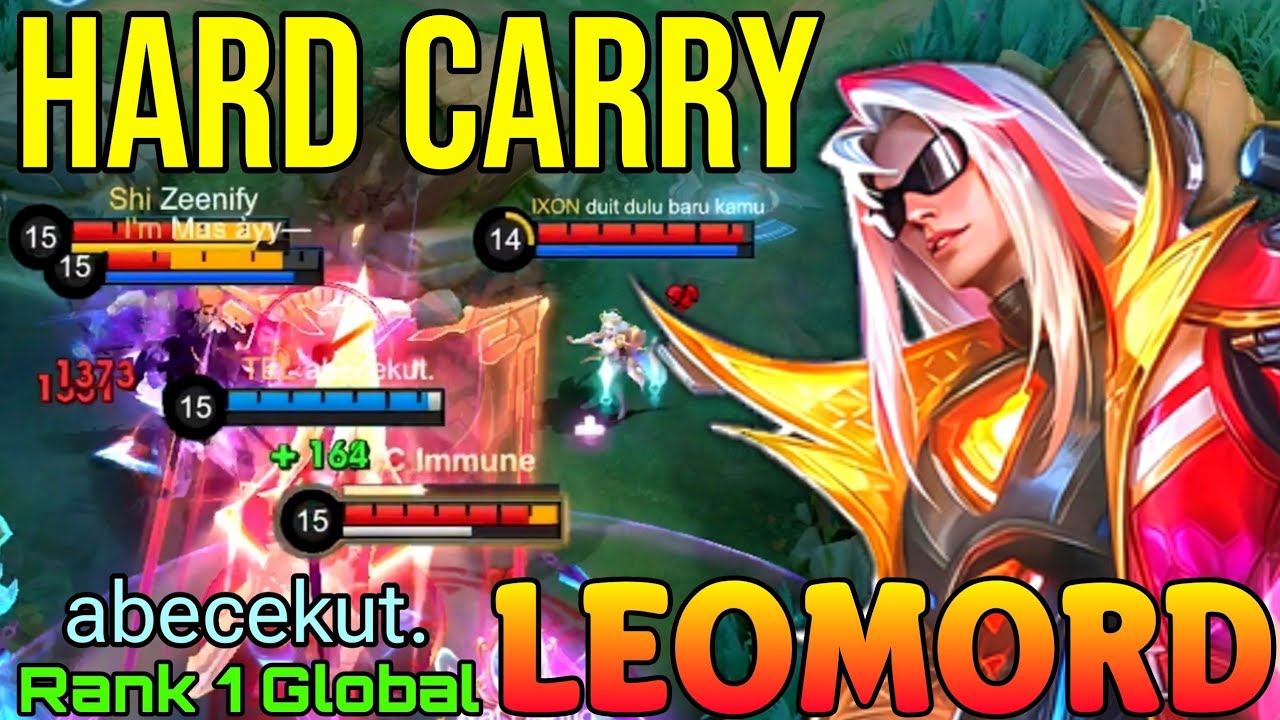Hard Carry Leomord Monster Jungler - Top 1 Global Leomord by abecekut. - Mobile Legends