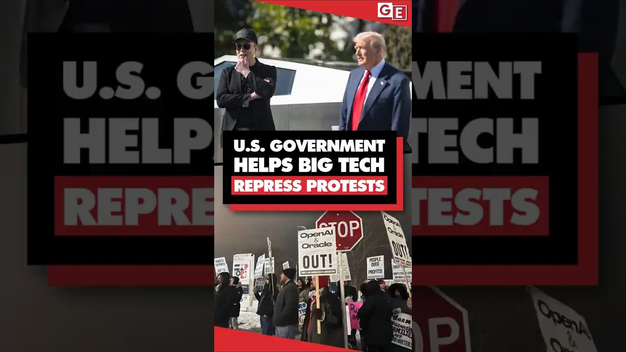 Правительство США помогает корпорациям Big Tech подавлять протесты