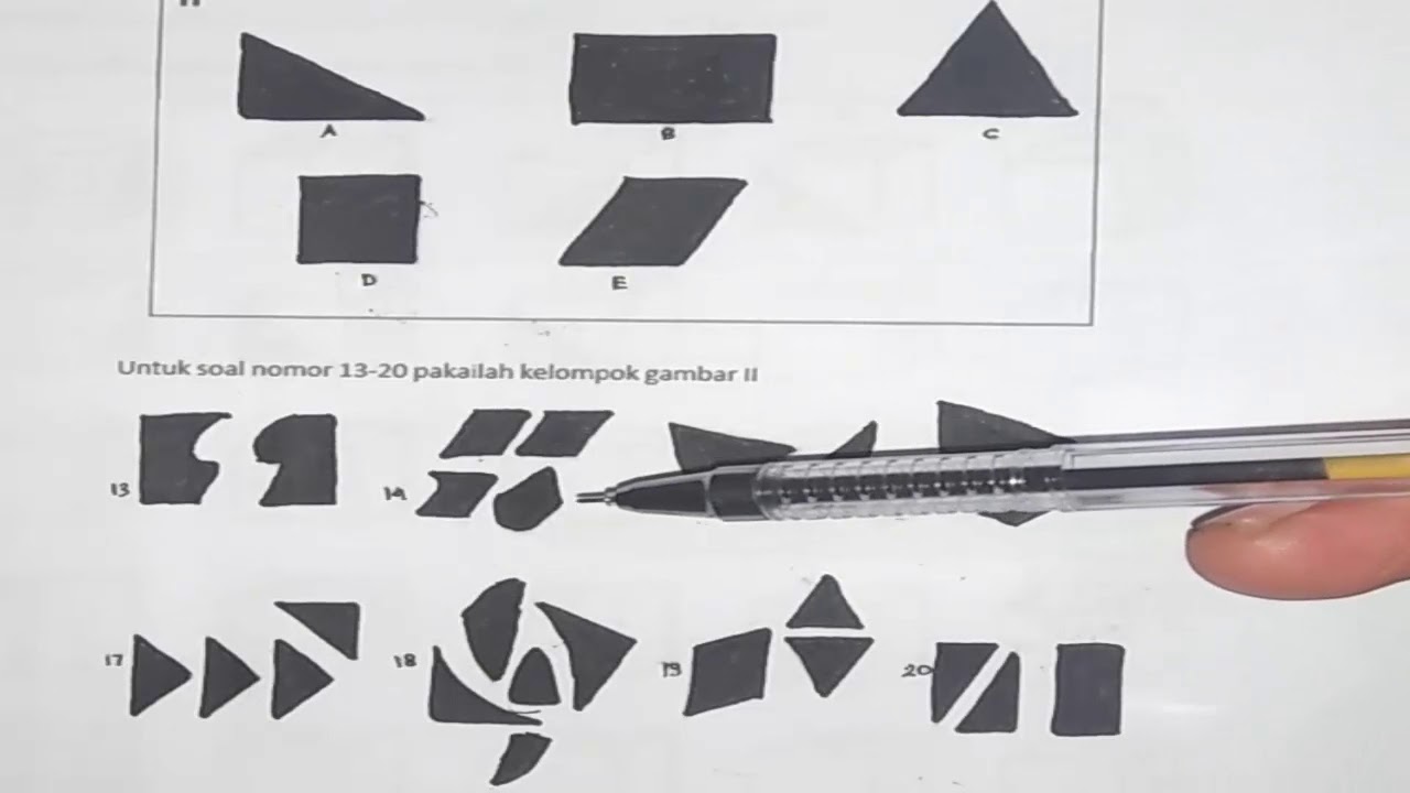 Psikotes IST ( Tes Potongan gambar )