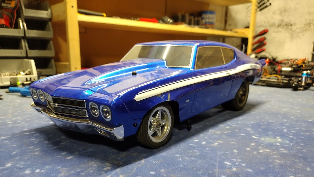 65mph Losi mini B 2.0 drag Chevelle