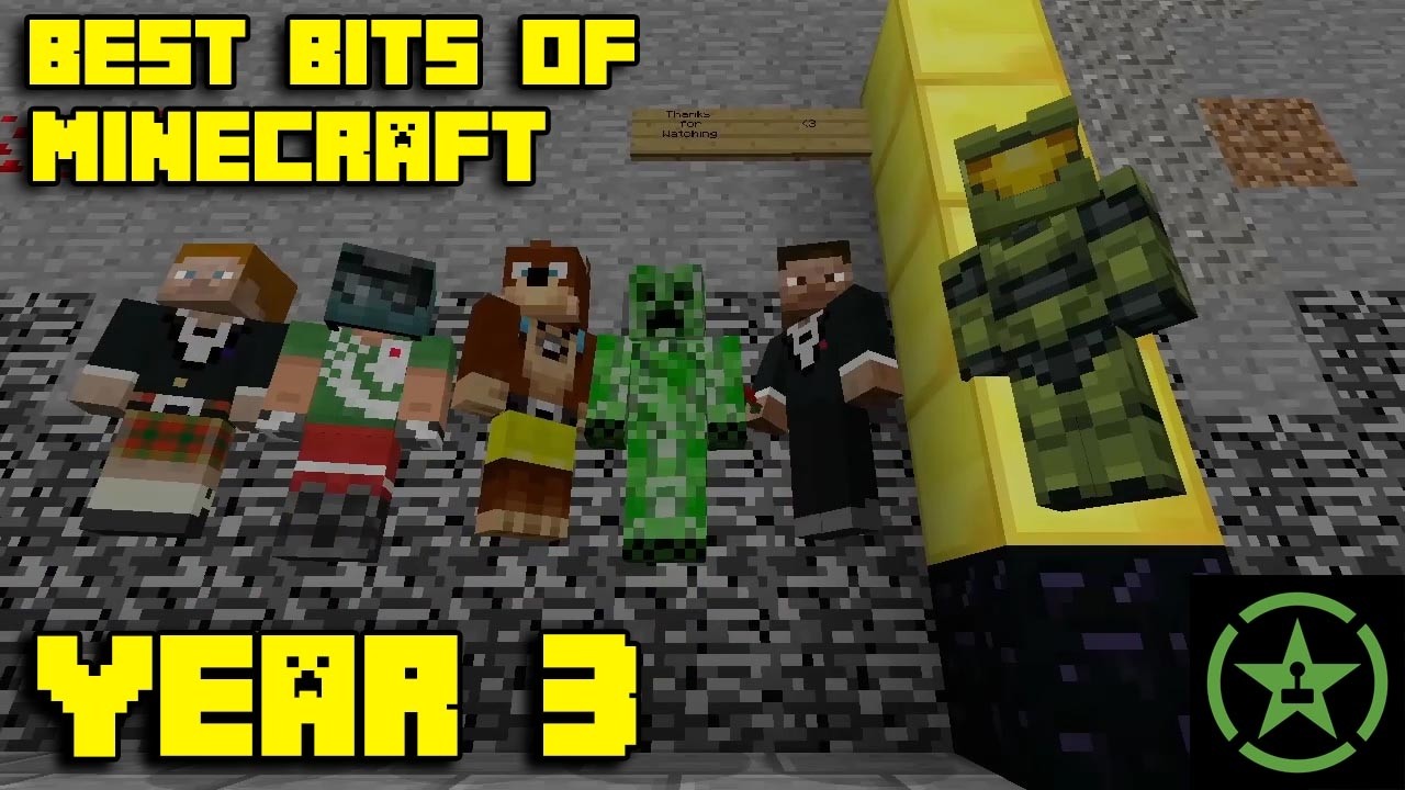 Best Bits of Achievement Hunter | Minecraft - Year 3