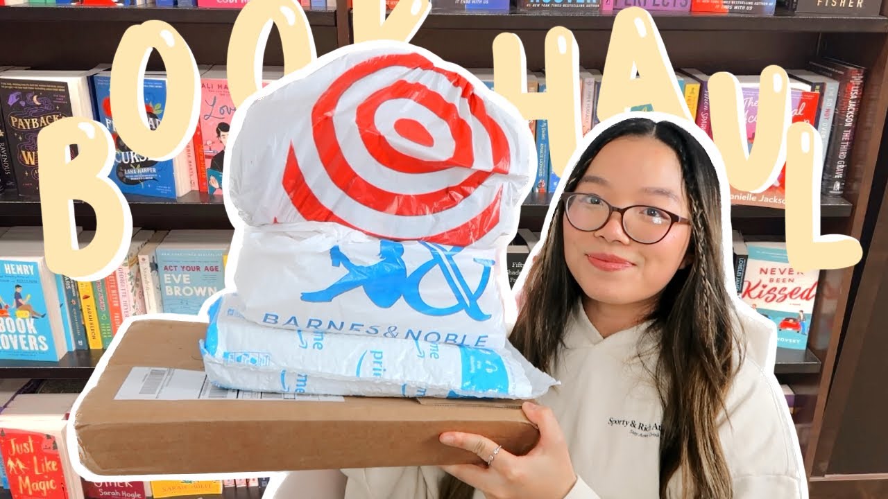 my recent book haul 📚💫 | book unboxing haul