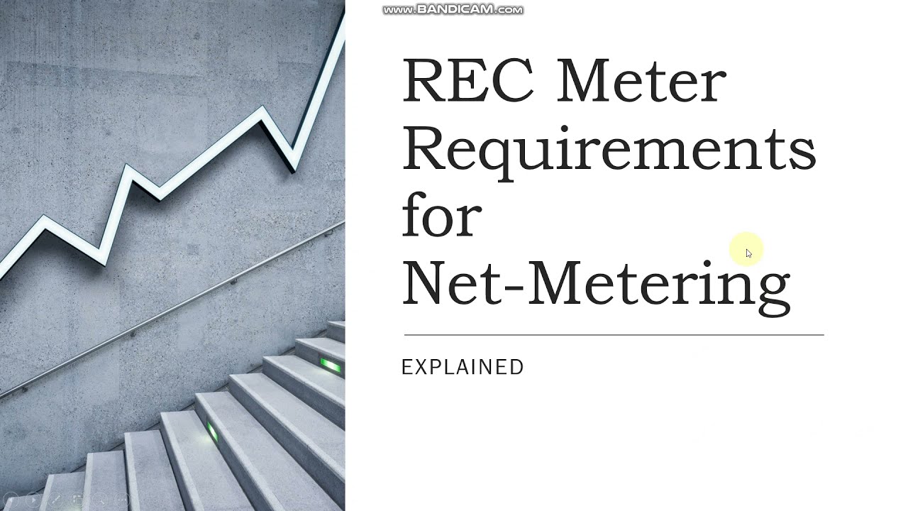 REC Meter | Requirements for Net Metering | Explained | REC Meter Compliance with Meralco Guidelines