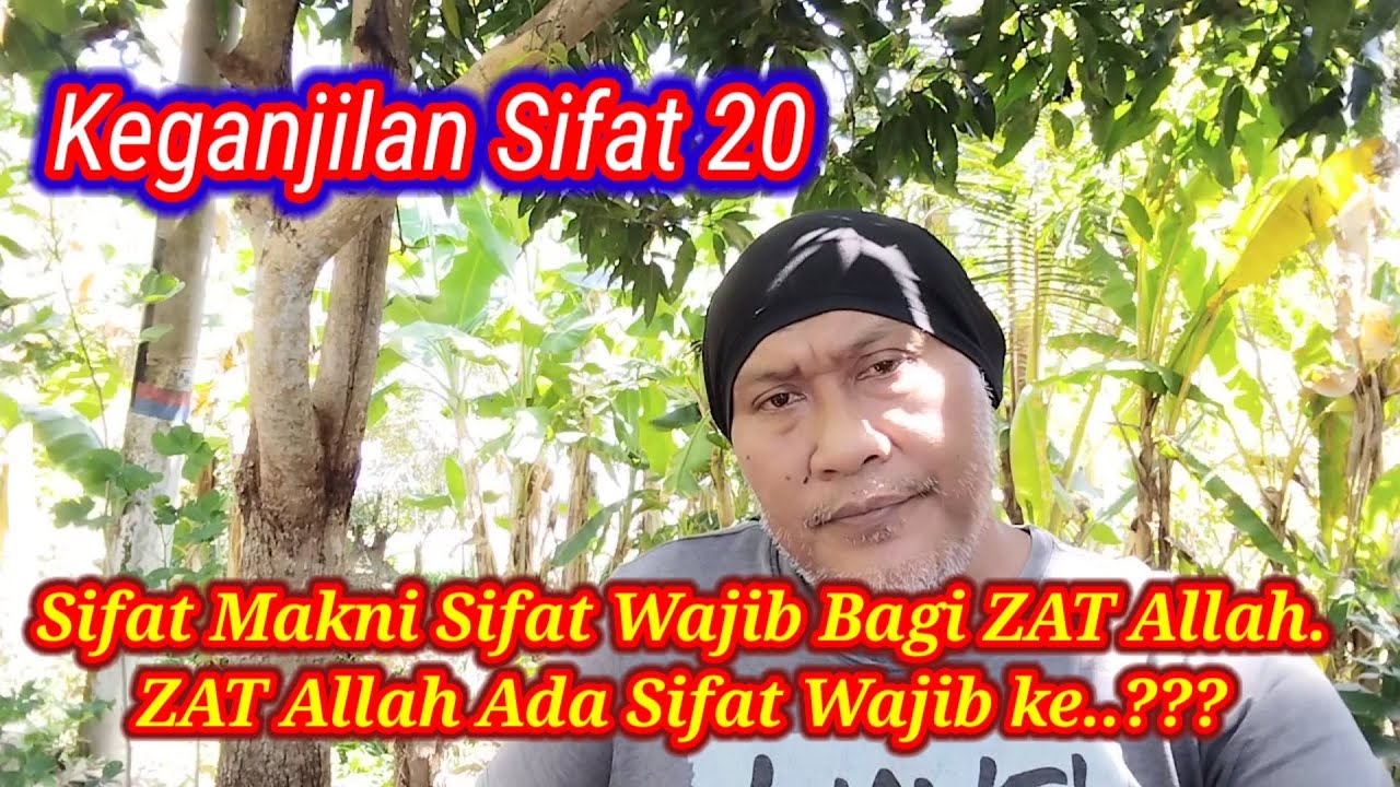 Aqidah Sifat 20 Terlalu Pelik Untuk Diimani. 