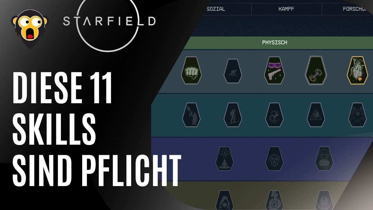 Diese 11 SKILLS MUSS man in Starfield haben