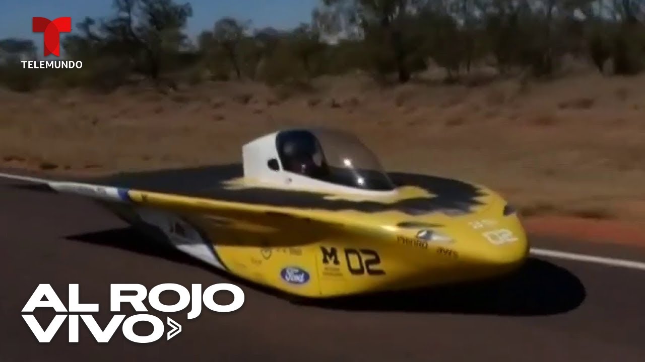 Utilizan energía solar como único combustible en carrera de autos en Australia
