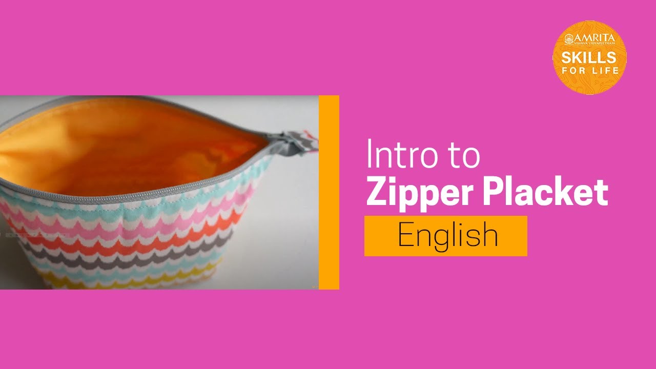 1.17.14 Introduction To Zipper Plackets (English)
