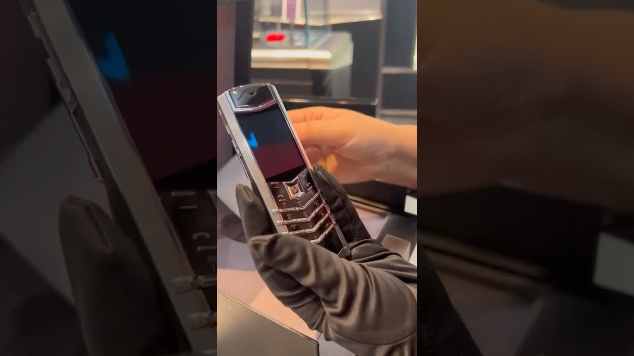 VERTU SIGNATURE V UNBOXING #vertu#phone #fashion