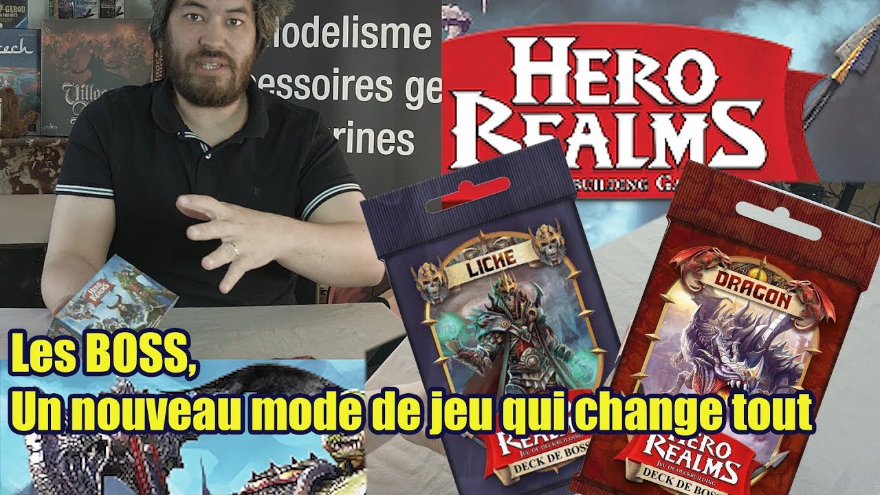 Affrontez des Boss dans HERO REALMS !