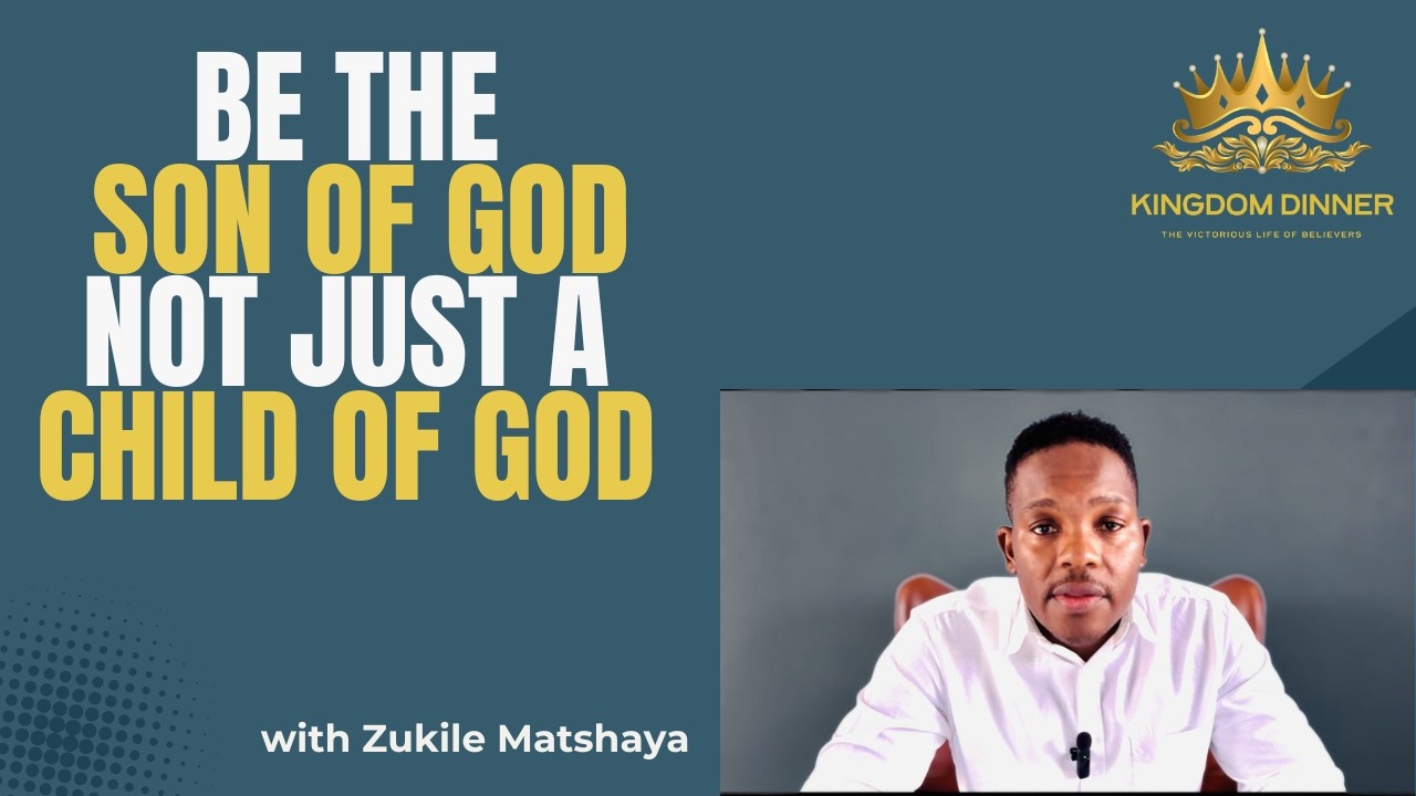 BE THE SON OF GOD, NOT JUST A CHILD OF GOD| THE BEATITUDE SERIES|PART 7