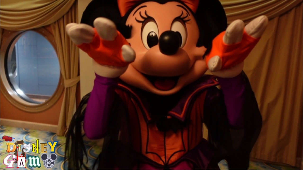 Встреча с Минни Маус на Хэллоуин — круиз Disney Magic 2025