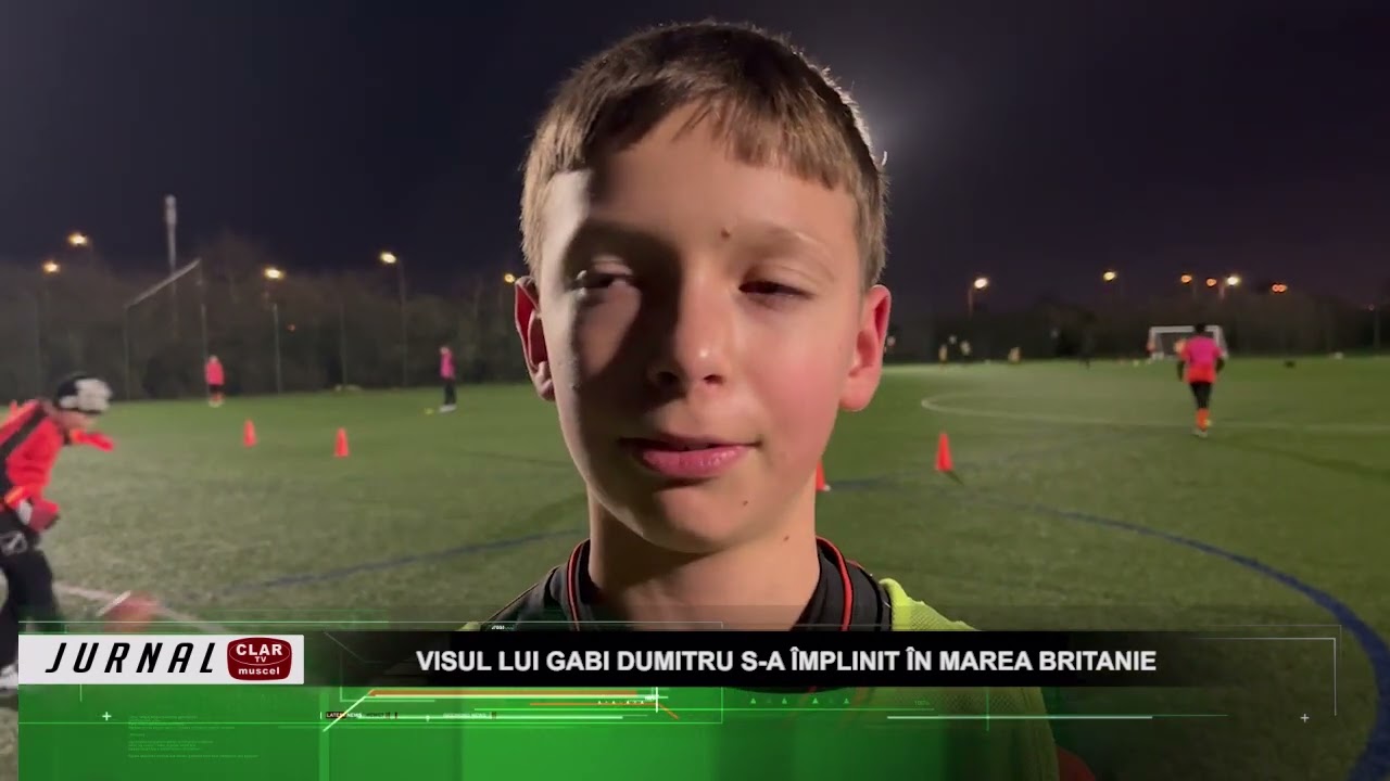 Visul lui Gabi Dumitru s-a &icirc;mplinit &icirc;n Marea Britanie ( 29 02 2024 )