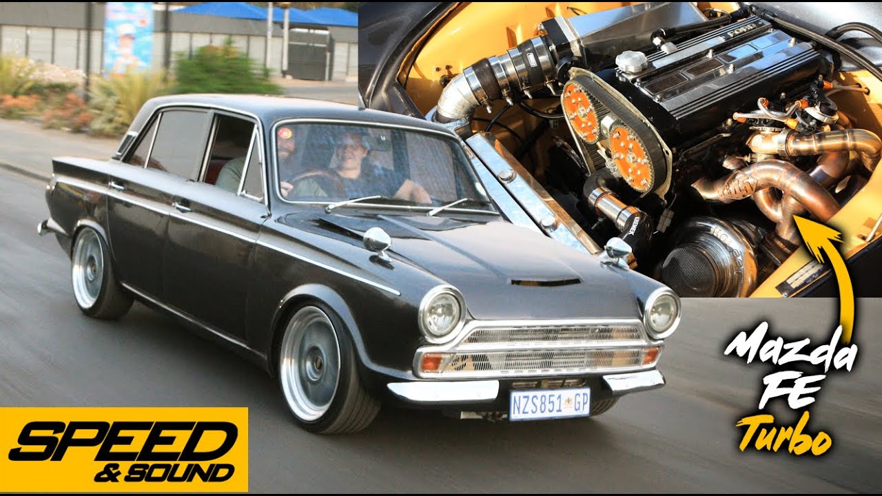 SNEAKY Cortina Cruiser! 300HP Mazda FE Turbo Classic