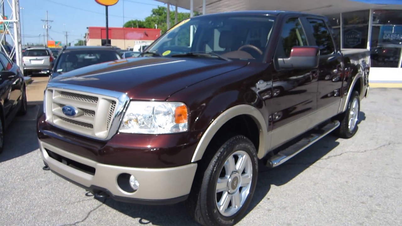 ** ONLY 1-OWNER !! ** 2008 FORD F150 KING RANCH SUPER CREW 4X4 ** SOLD !!