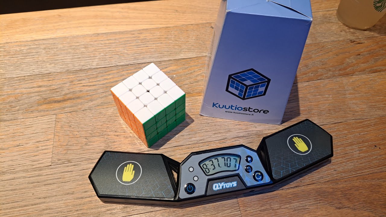 4BLD practice - 8:37.70 at a random location in Singapore