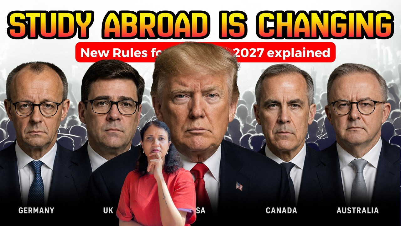 2026 ANALYSIS: New Study Abroad Rules for US vs UK vs Germany vs Australia vs Canada