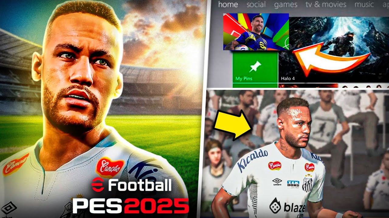 🎮 O NOVO PES 2025 NO XBOX 360 - INSTALE DO ZERO esse *NOVO PATCH* em seu XBOX TUTORIAL PASSO A PASSO