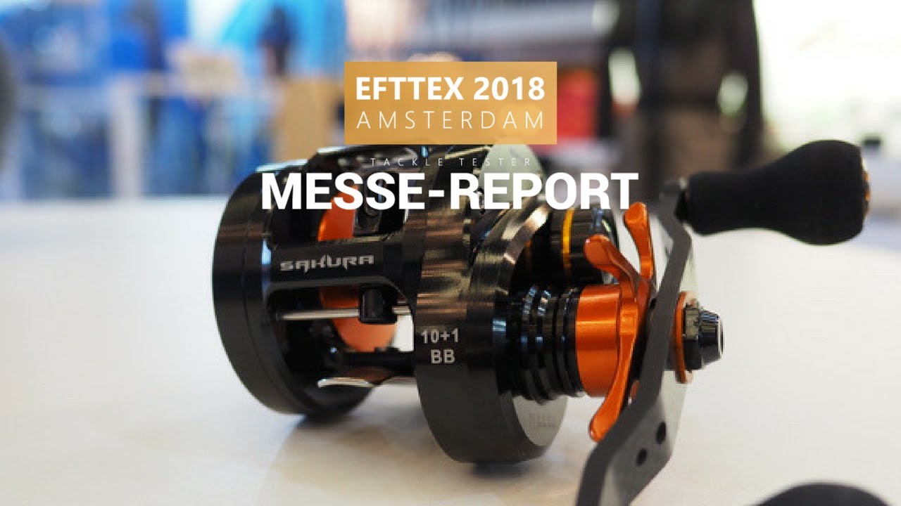 News von der Efttex 2018: Big Bait Baitcaster SAKURA AXIO QUEST