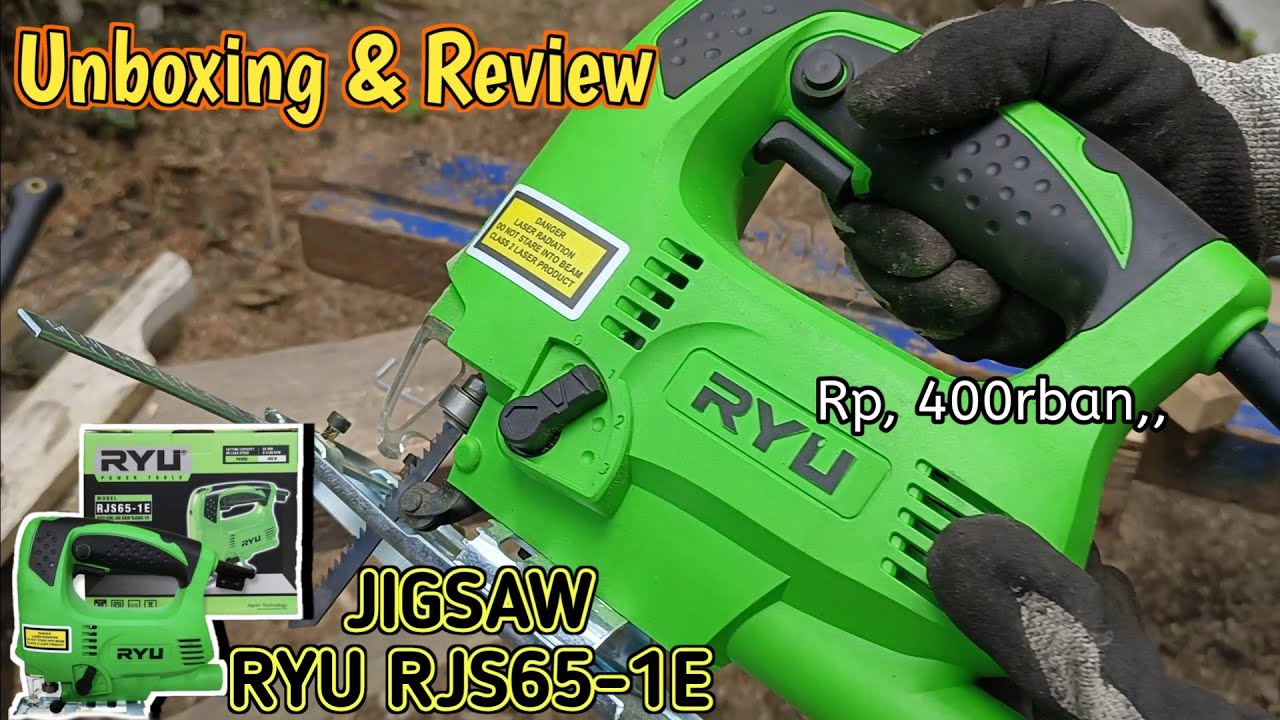 Review Mesin Gergaji Jig Saw Ryu RJS65-1E