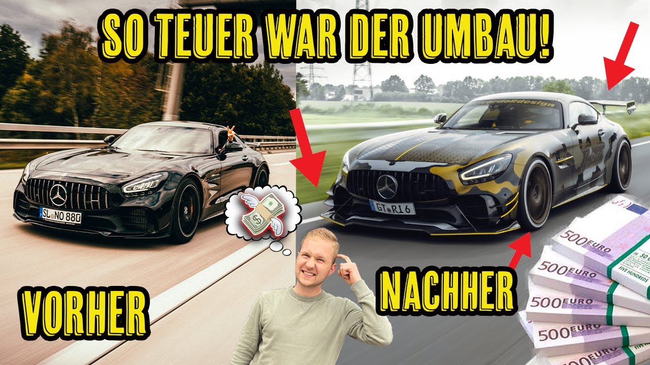 So TEUER war der Umbau! Mercedes AMG GT R !
