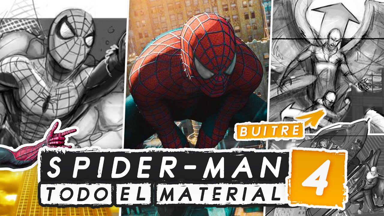 TODO EL MATERIAL ELIMINADO de 'SPIDER-MAN 4' Confirmado por SAM RAIMI: Buitre, Lagarto, Nueva Novia.